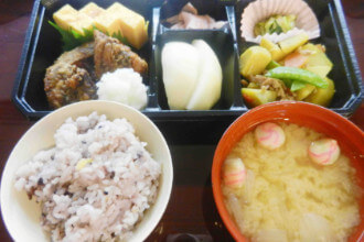 秋の弁当