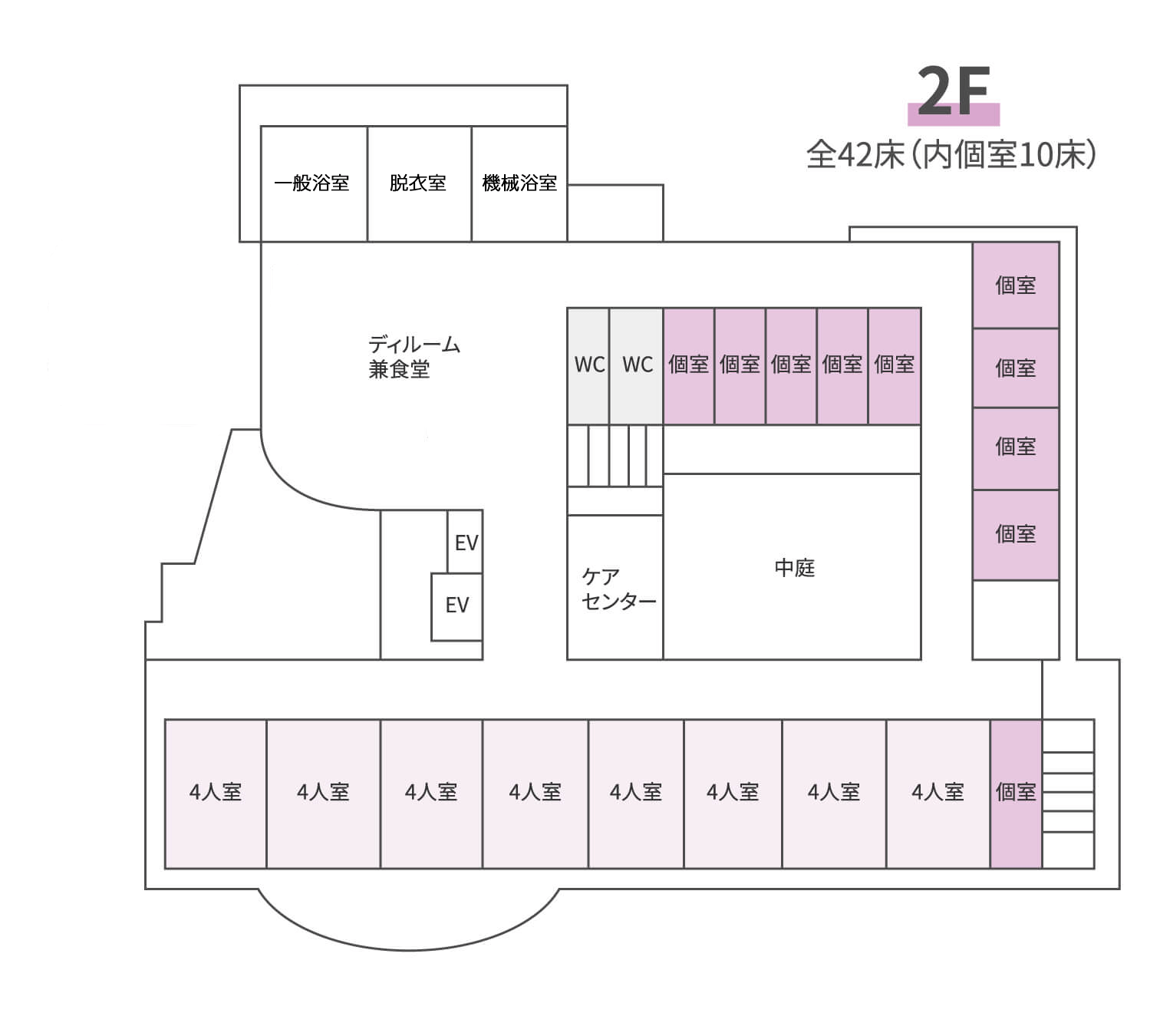 2階フロアマップ